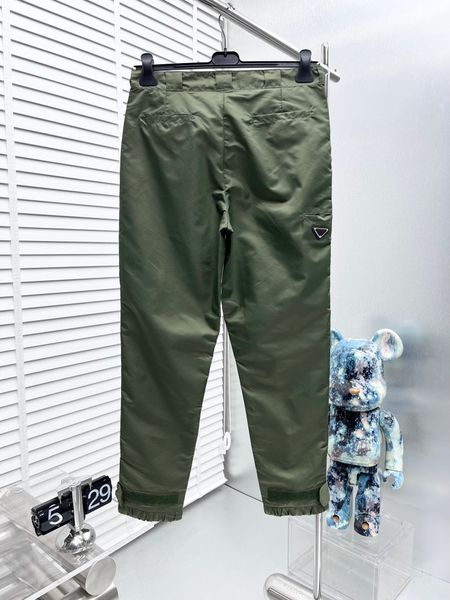 

men's plus size pants round neck embroidered and printed polar style summer wear with street pure cotton 41ewd, Black;brown