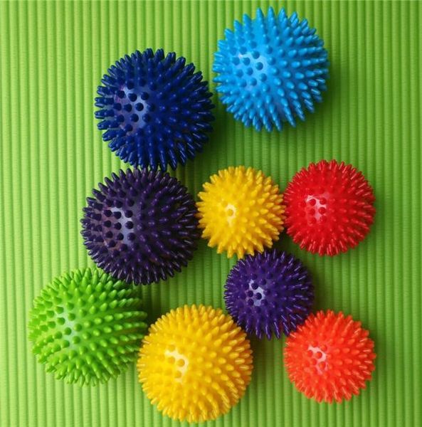 

spiky point massage ball trigger reflexology tools stress for palm foot arm neck back body massager for men women fitness ball 1051800268