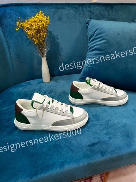 

new luxury designers sneaker casual shoe white black leather womens mens high-quality flat lace up trainers sneakers size 35-46