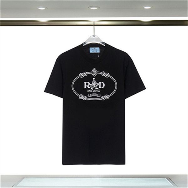 

men's t-shirts women's t-shirts designer tees short sleeves luxury clothes summer leisure breathable printed coats high-quality cl, White;black