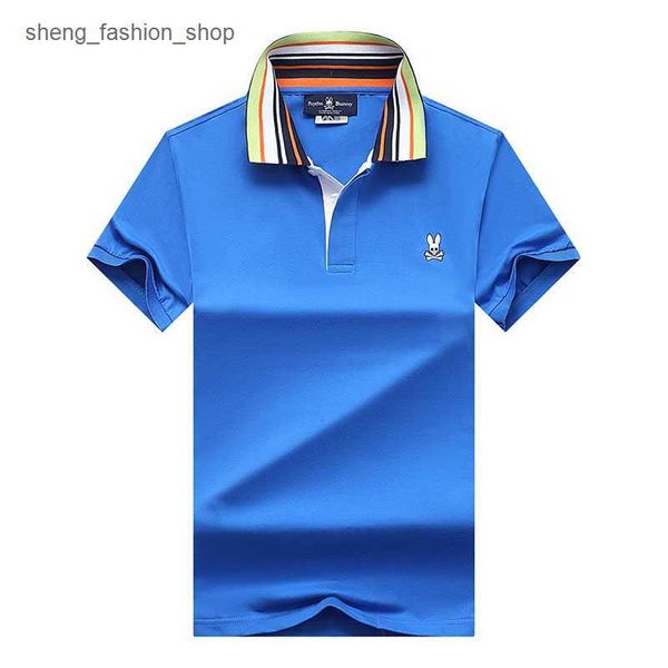 

2023 new mens short sleeve designer fashion polo shirt casual t summer skull rabbit print comfortable couples breathable m-3xl 3shg, White;black