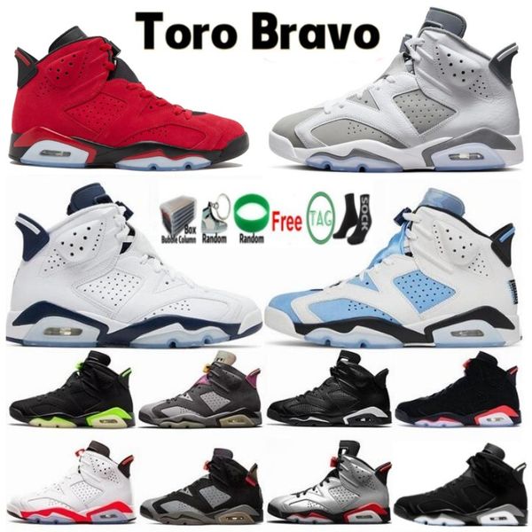 

toro bravo basketball shoes 6s unc white mint foam midnight navy metallic silver dmp georgetown black infrared electric green sneakers