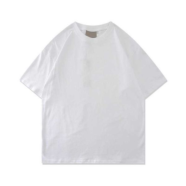 

tide t designer shirts chest letter laminated print short sleeve high street loose oversize casual t-shirt 100% pure cotton for men and wom, White;black