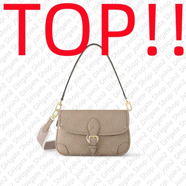 

satchel m46583 diane baguette designer handbag tote purse crossbody handle bag empreinte leather