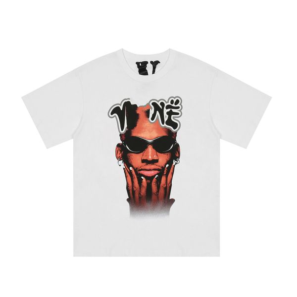 

v lone tshirt big v reflective t-shirt classic casual printing fashion men's and women's designers t-shirt cotton casual luxury hi, White;black