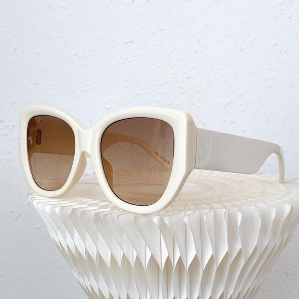 

luxury sunglasses designer sunglasses men's and women's glasses uv protection fashion sunglasses alphabet casual glasses strap cas, White;black