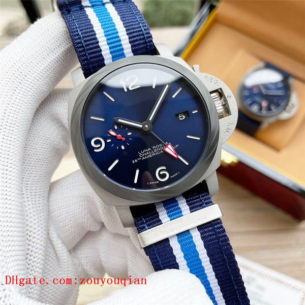 

pam gmt americas cup watches man marina luminor joker sports boss 2555 movement wristwatches luxury business brand mens watch d11320