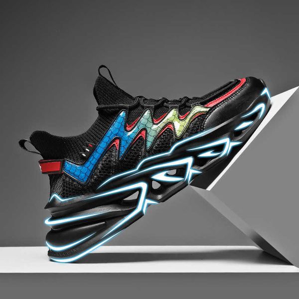

new style mens blade sneakers breathable casual running shoes man fashion trainers for summer
