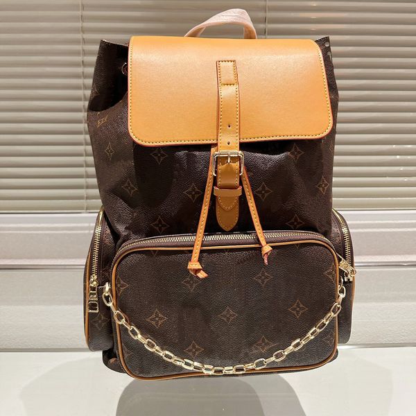

2023 editionluxury designer duffel backpack large capacity travel bag for men and women versatile schoolbag montsouris bb