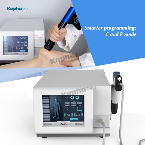 

eswt shockwave 6 bar radial focused pneumatic extracorporeal shock wave therapy home use machine