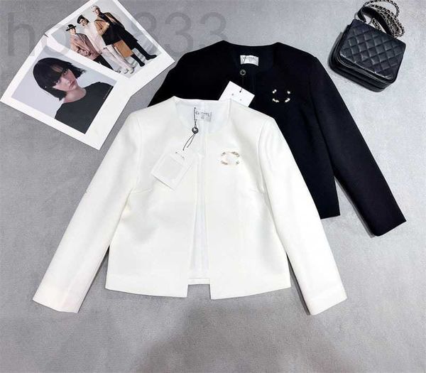 

women's jackets designer spring summer new style simple versatile delivery chestpin suit short coat women rlx2, Black;brown