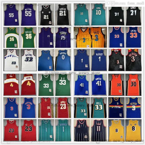 

mitchell and ness 1993-94 basketball penny hardaway jersey jason williams chris webber charles barkley steve nash tracy mcgrady paul ewing g, Black;red