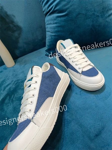 

designers sneaker casual shoe white black leather womens mens high-quality flat lace up trainers sneakers size 35-46