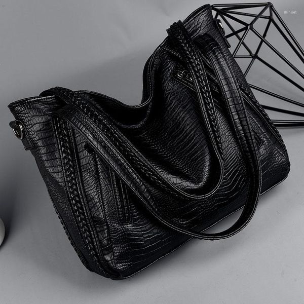 

shoulder bags crocodile one women's bag fashion large capacity handheld crossbody
