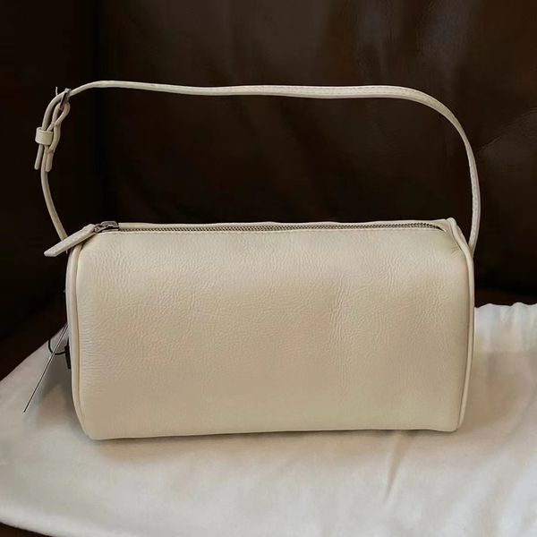 

the row pen bag simple hand bag 90s bag cowhide pen container bag mini handbag the row