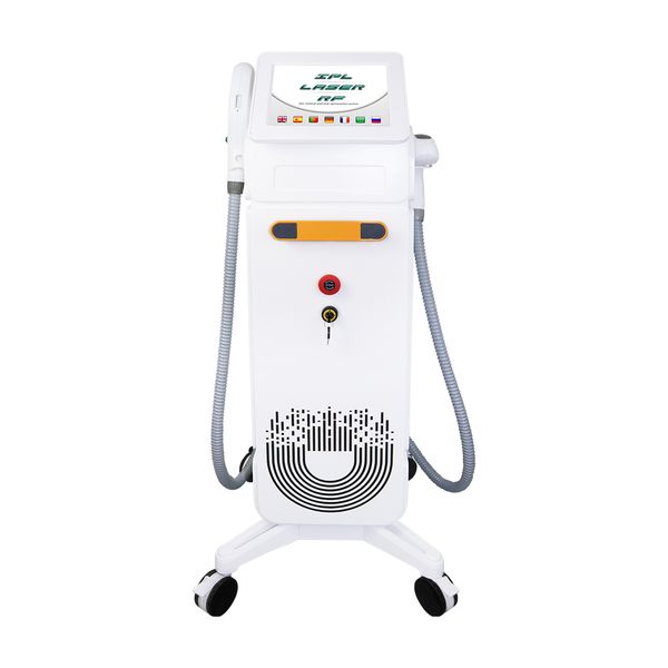 

ipl laser skin rejuvenation and diode laser hair removal machine 2 in 1 multifuncation beauty equipment lazer spa clinic, Black