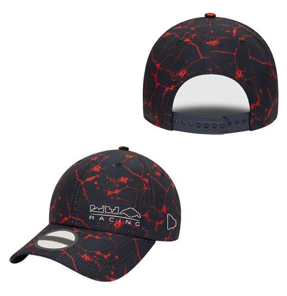 

2023 new f1 racing baseball cap men's flat hat cap adjustable team cap