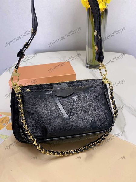 

designer bags women's fashion embossing flower shoulder bag clutch bag ladies fashion luxury multi pochette womens messenger bag stylis