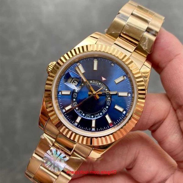 

r olax luxury mens reloj watches steel automatic movement small dial sapphire calendar 41mm reloj watch stainless sky dweller wristwatches m, Slivery;black