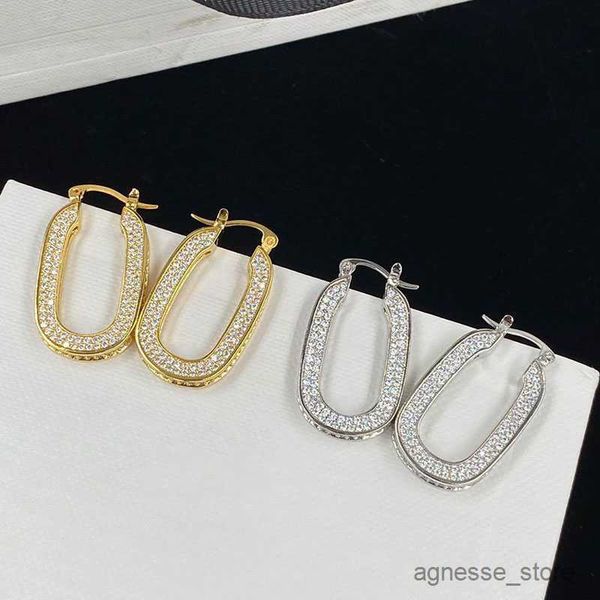 

stud luxury designer france charm earrings with shining diamond dangle ear rings earing earring for women jewelry r230619, Golden;silver