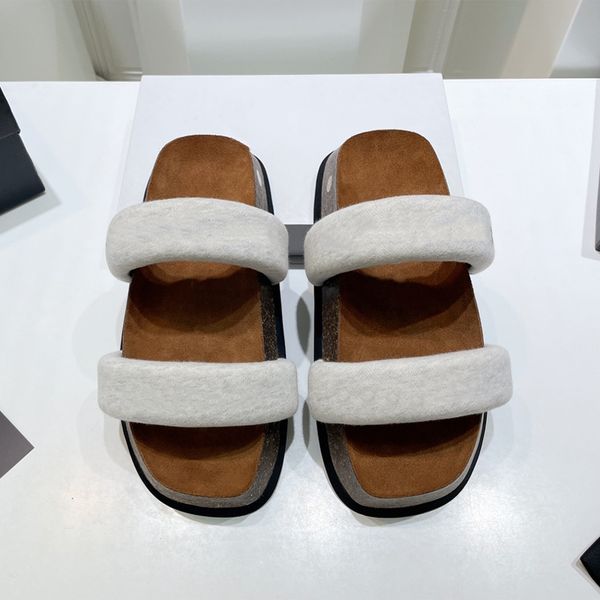 

designer slide platform sandal womens slippers outdoor shoe summer beach nice and cool black white flat designers flip flop house slipper su