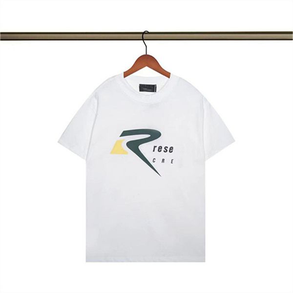 

new luxury men's t-shirt men's designer cotton round neck printed letter logo fashion casual fashion brand t-shirt loose men', White;black
