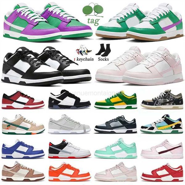 

men women luxury brand shoes designer sneakers unc coast white black panda triple pink sail paisley gum white lobster jarritos joker fashion