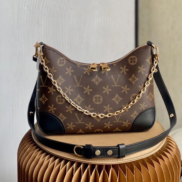 

fashionable m45832 pochette louiseitys boulogne tote bag hobo leather clutch handbags designer women's underarm purses luxury crossbody