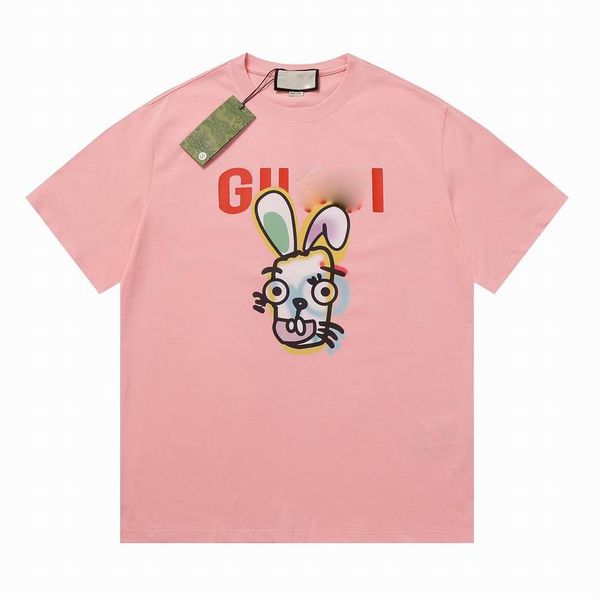 

luxury fashion t-shirt quality short sleeves fashion lapel men's and women's short couple summer men's clothing apparel women, White;black