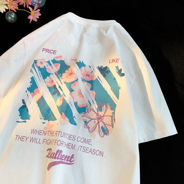 

women's t-shirt short sleeves tshirt designer t shirt lady hoodie letters printed cotton tee anine bing summer fashion women cresw neck, White;black