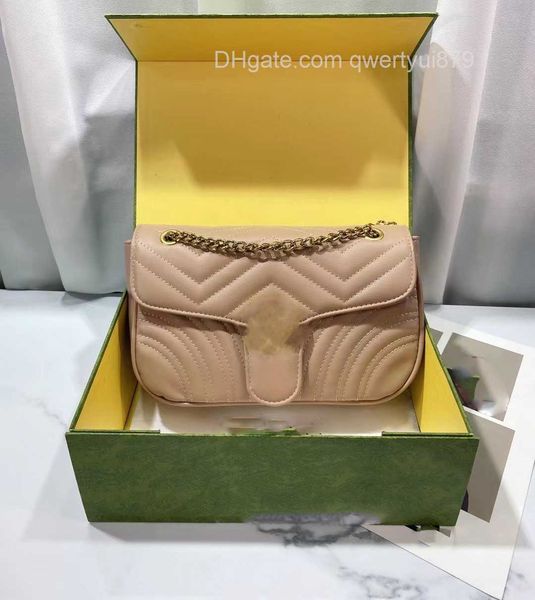 

shoulder bags 2g designer shoulder crossbody bag womens purses and handbags classic wave pattern genuine leather material messenger bag 26*1