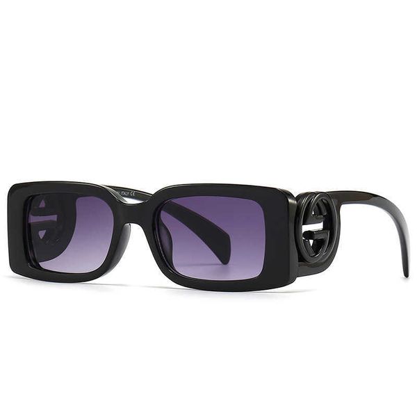 

1325 new fashionable sunscreen small frame women's sunglasses fashion high sense popular sunglasses women, White;black