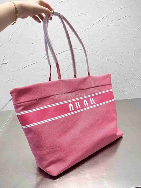 

designer bag mius tote canvas light large capacity bag women's new fashion mother travel one shoulder handbag shopping bag tote bag