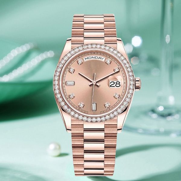 

mens designer gold black face automatic movement watches luxury fashion watch men mechanical watches glass man watches, Slivery;brown