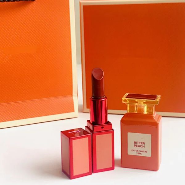 

parfum perfumes set gift box 10 bottles 7.5ml lipstick 16# +air cushion 3# rose oud wood neroli peach fabulous charm fragra