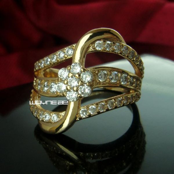 

size 7 18k gold gp ring sapphire engagement jewelry r230012236340, Silver