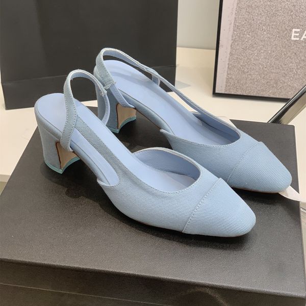 

women summer sandals fashion genuine leather sandals high heels slingbacks pumps shoes runway back strap women party dress shoe, Black;white