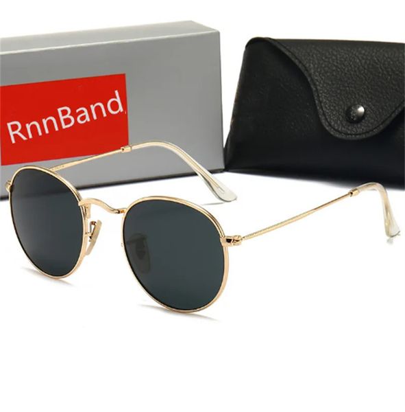 

men classic brand retro women band sunglasses 2023 luxury designer eyewear bands band metal frame designers sun glasses woman, White;black