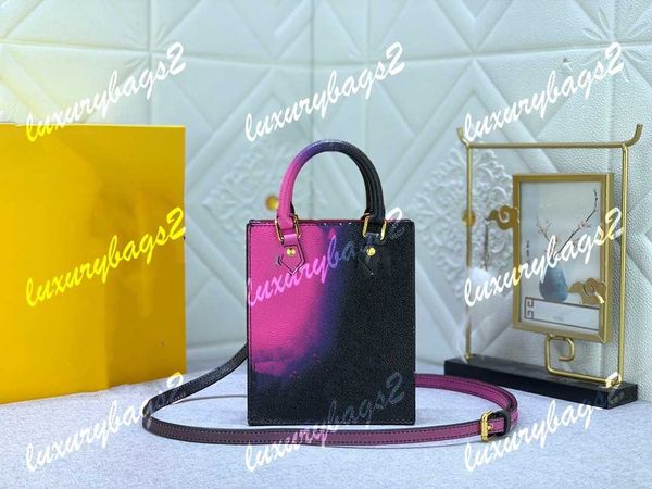 

womens handbags petit sac plat spring in the city fashion mini tote leather bags small designer bag woman totes 9 colors 17cm crossbody hand