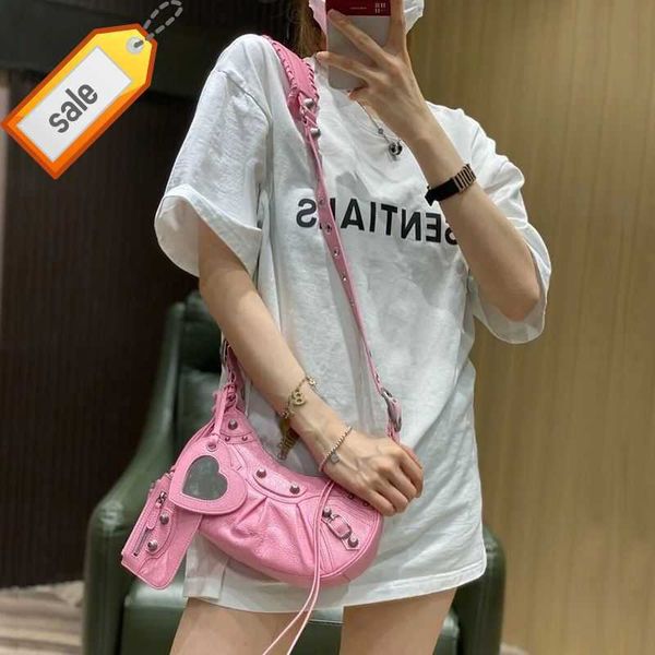 

r shoulder bags crossbody bag tote 23 locomotive bag new locomotive 3-in-1 pleated crescent leather armpit shoulders messenger bag factory d