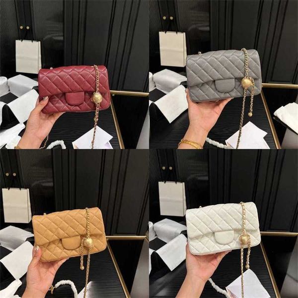 

brand designer bags channel 19 bag messenger bag handbag envelope bags shoulder bag tote women's new fashion texture pearl lock golden