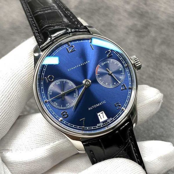 

designer iwc watches pilot prx mechanical movement watch env6 1 7ek1 man portugal fully machine v7 mark pilot, Slivery;golden
