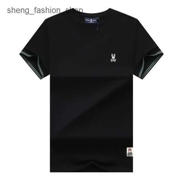 

2023 new mens designer casual t shirt fashion polos summer slim bunny print round neck luxury accessories tshirt m-xxxl 3 3yyn, White;black