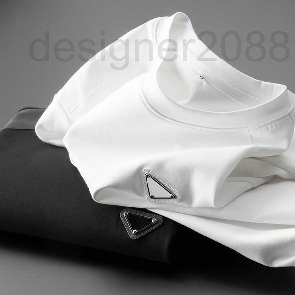 

men's t-shirts designer chao value recommended, wear unforgettable spring and autumn men's high-end stitching bottom shirt t-shirt, White;black