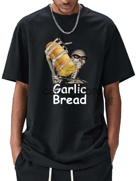 

men's t-shirts garlic bread men t shirt graphic vintage 100% cotton when ur mom com hom n maek hte summer women tshirts loose streetwea, White;black