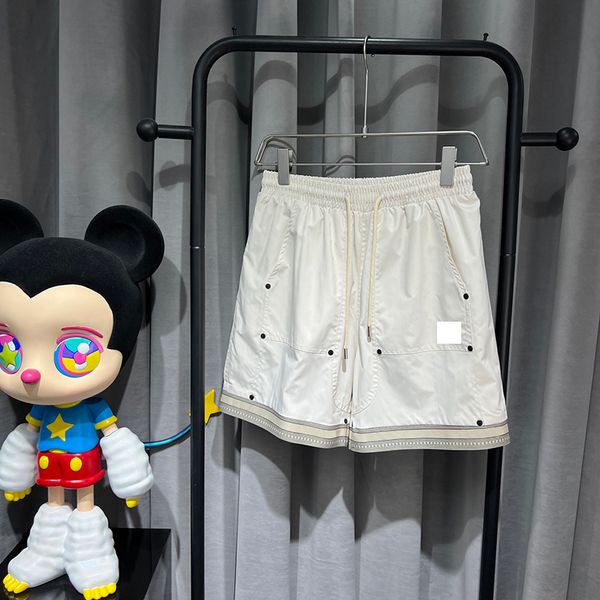 

2023 summer shorts women's shorts men's shorts designer shorts represent stripe letter print summer fashion street clothing quick, White;black