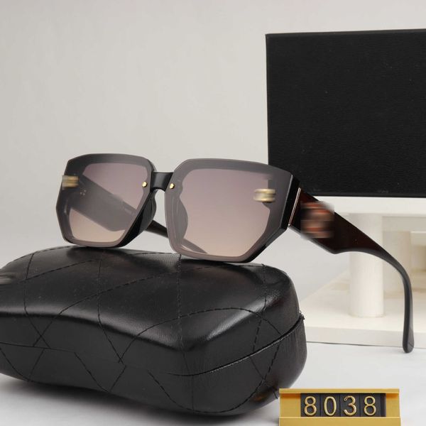 

2023 new xiaoxiangjia fashionable sunglasses popular on internet with the same trendy sunglasses pp8308, White;black