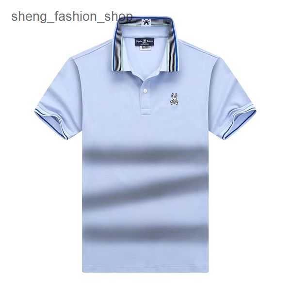 

2023 new summer fashion mens polo shirt rogue rabbit print short sleeve brand couple cotton casual t-shirt 4 colors size m-3xl 2 hxuu, White;black