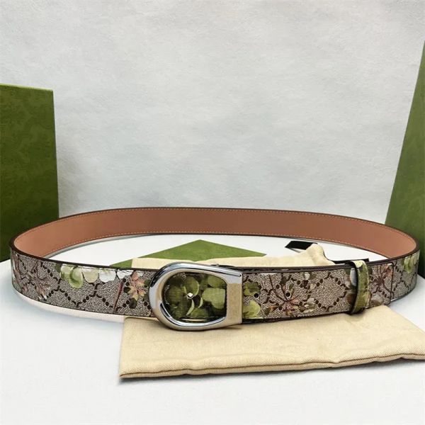 

Luxury Designer Belts for Men Womens Waist Belt Fashion Flower Check Designers Width 3.8cm Leather Belt Waistband Cintura Ceintures 2305151D
