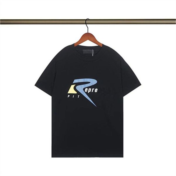 

new luxury men's t-shirt men's designer cotton round neck printed letter logo fashion casual fashion brand t-shirt loose men', White;black